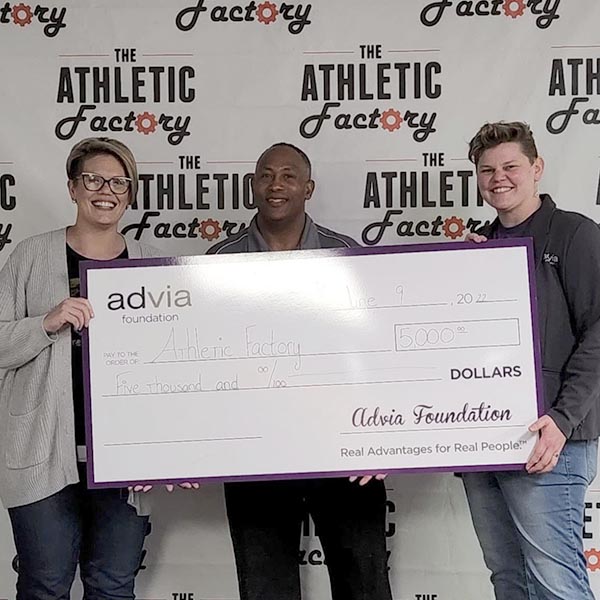 Advia Foundation donation