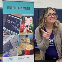 Our team collaborates with organizations and schools like KRESA, Clinton High, DECA, and Junior Achievement to deliver financial wellness content and reality fairs, promoting holistic financial well-being for families.