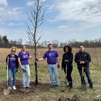 Advians fight food insecurity by volunteering at food pantries like Fish & Loaves in Taylor, MI, Kalamazoo Loaves & Fishes, MidCity Nutrition in Port Huron, MI, Walworth Food & Diaper Bank, and Feed My Starving Children in Libertyville, IL